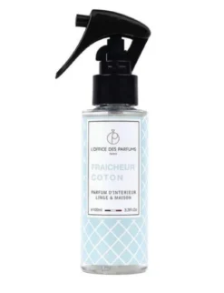 PARFUM INTERIEUR LINGE ET MAISON FRAICHEUR COTON 100ML