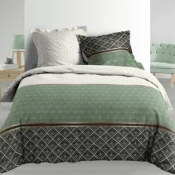 PARURE 240 X 220 CM PERCALE IMP 78 FILS ALLOVER BELOR