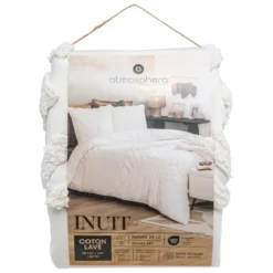 PARURE COTON LAVE TUFTE INU 240X220CM