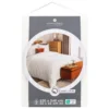 PARURE COTON SATIN BLANC 240X220CM