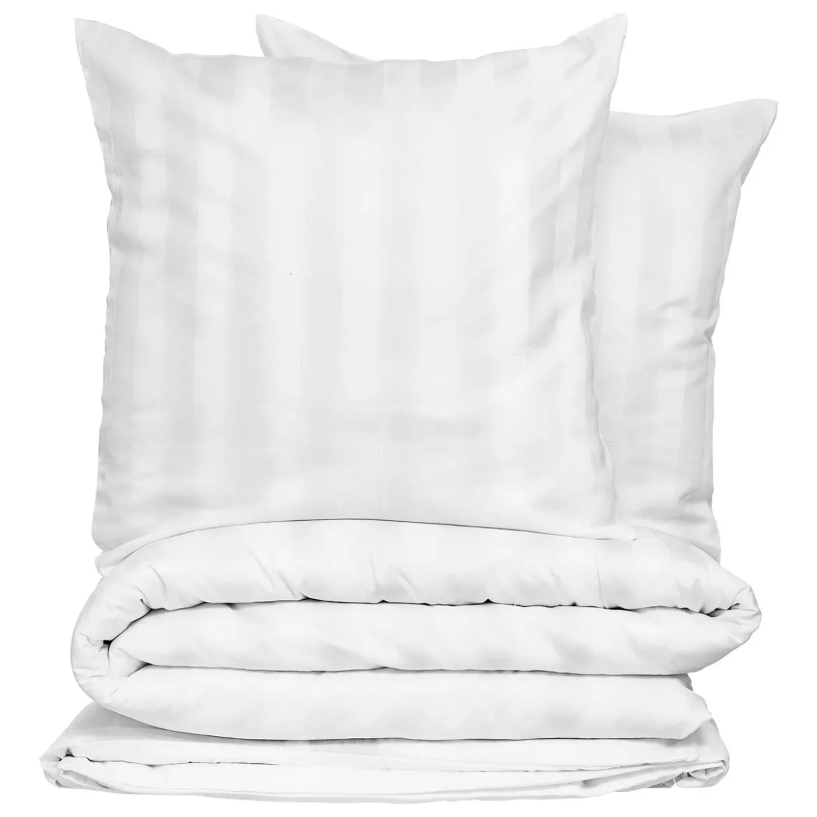 PARURE COTON SATIN BLANC 240X220CM