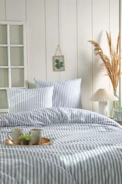 PARURE HOUSSE DE COUETTE LINEA BLEU 240X220CM