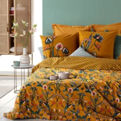 PARURE IMPRIMEE ART DECO LEONA 240X220CM