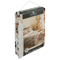 PARURE IMPRIMEE PERCALE ALESIO 260X240CM