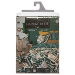 PARURE IMPRIMEE TROPIQUE 260X240CM