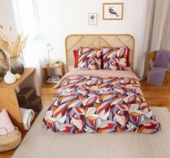 PARURE MICROFIBRE 220X240CM EXUBERANCE
