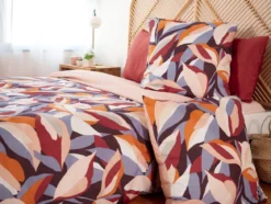PARURE MICROFIBRE 220X240CM EXUBERANCE