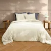 PARURE 240X220CM BOUCLETTE UNIE HELENA NATUREL
