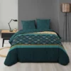 PARURE 240X220CM MICROFIBRE IMPRIMEE ALLOVER TRIADE
