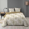 PARURE 240X220CM MICROFIBRE IMPRIMEE ALLOVER DUNE