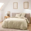 PARURE 260X240CM UNIS 60 FILS MELINE SABLE