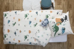PARURE IMPRIME DINO 140X200CM