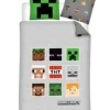PARURE 140X200CM MINECRAFT