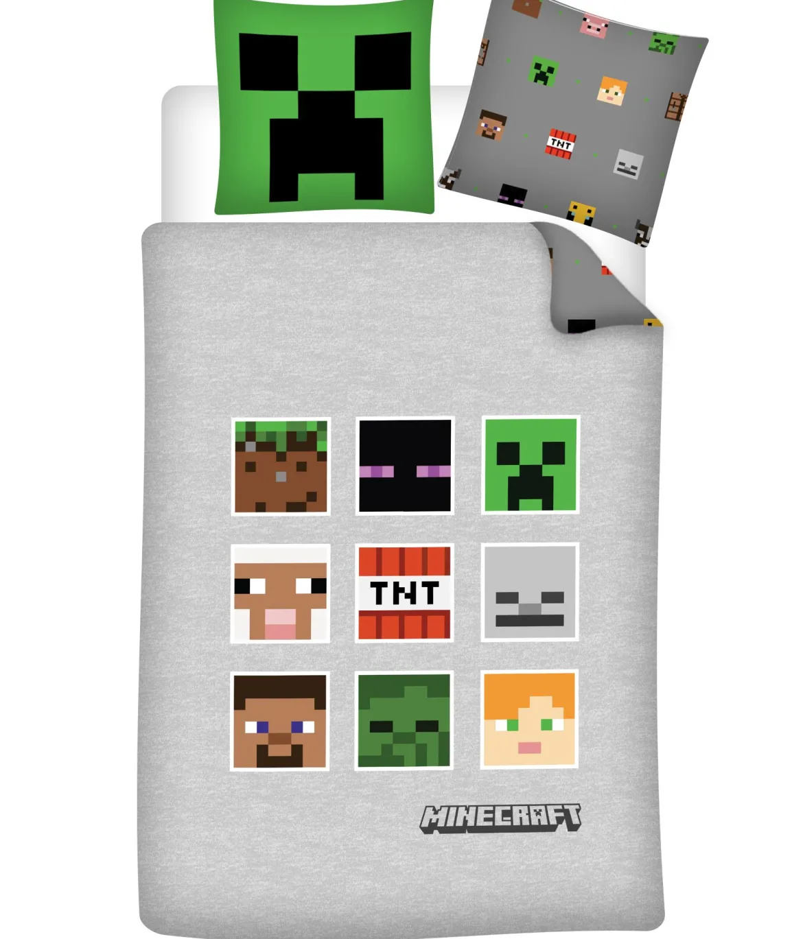 PARURE 140X200CM MINECRAFT