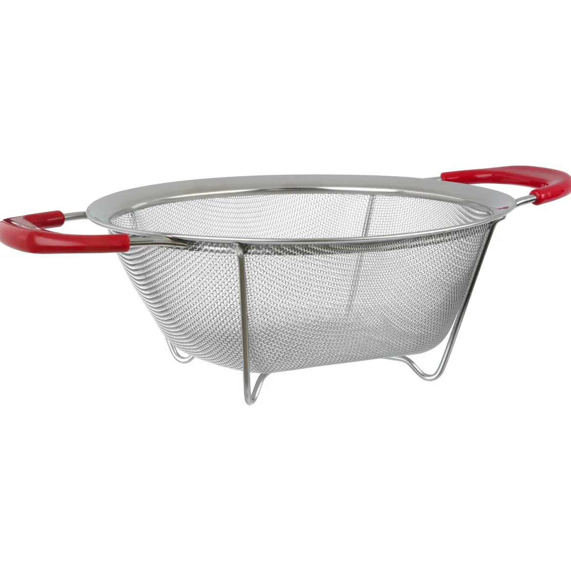 PASSOIRE MAILLE INOX ET PLASTIQUE 22CM