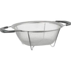 PASSOIRE MAILLE INOX ET PLASTIQUE 22CM