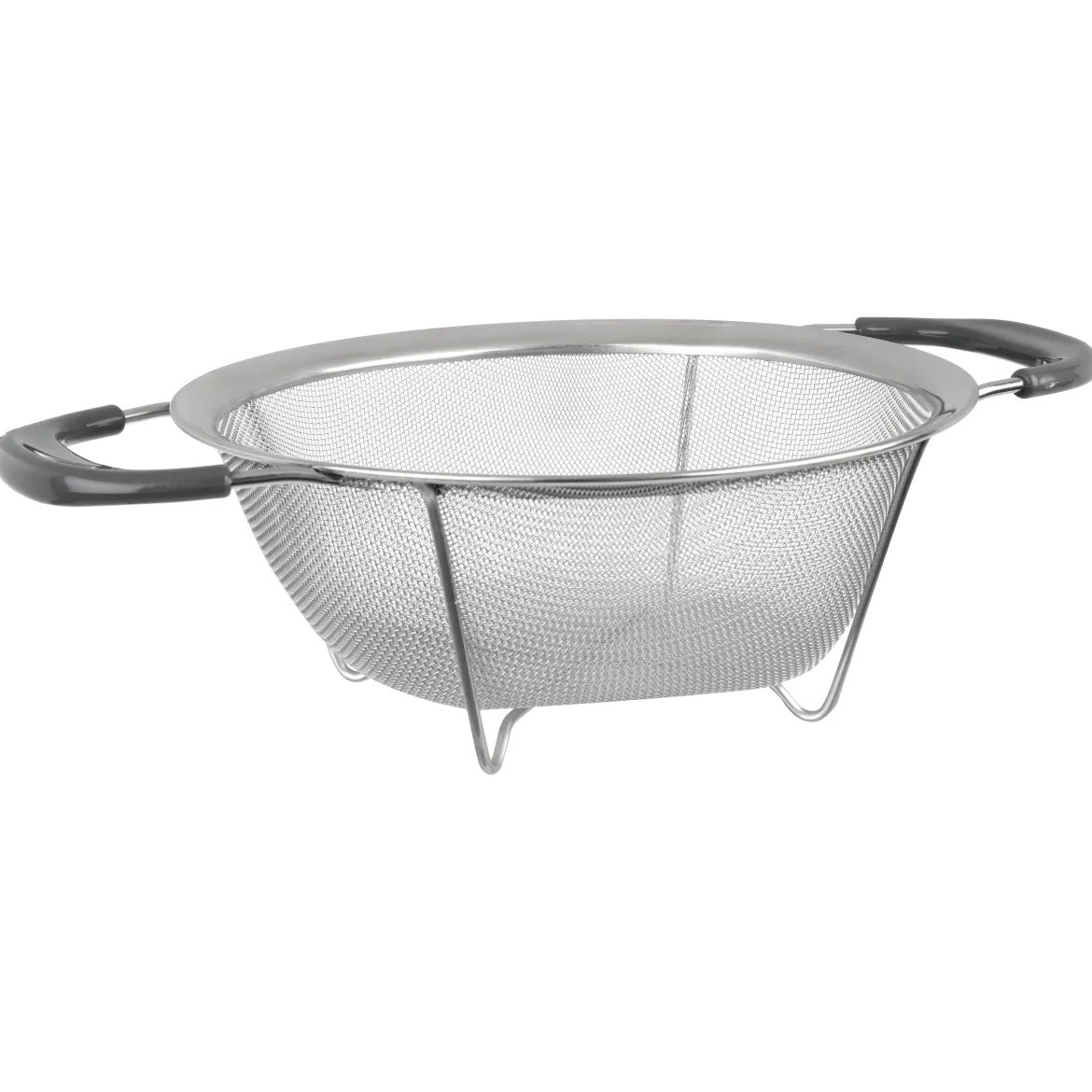 PASSOIRE MAILLE INOX ET PLASTIQUE 22CM