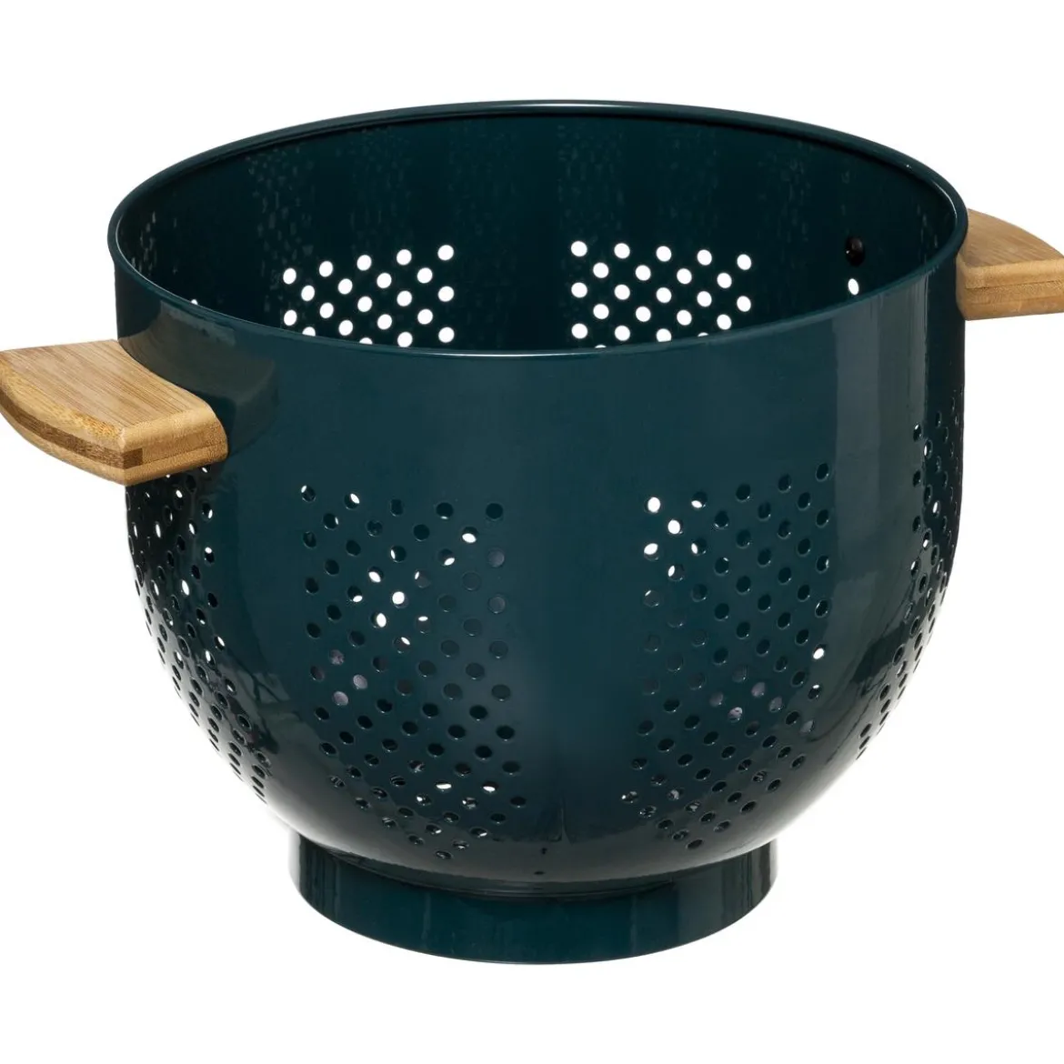 PASSOIRE METAL 20CM PETROLE