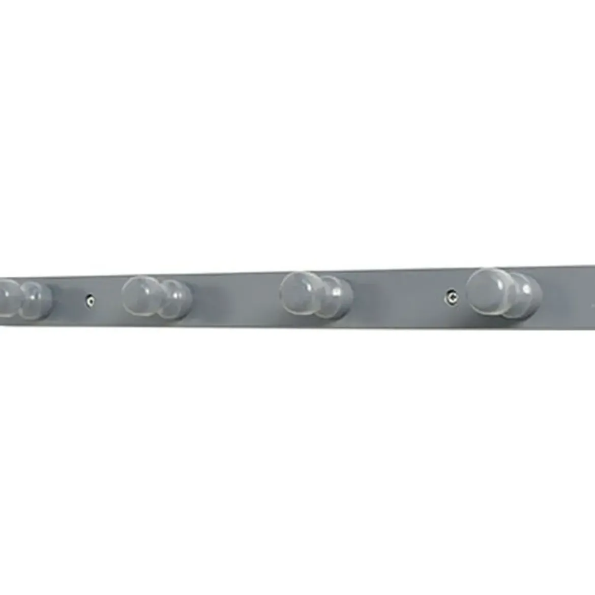 PATERE BOIS A FIXER 4 CROCHETS GRIS