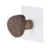 PATERE BOIS FORME GALET PETIT MODELE MARRON