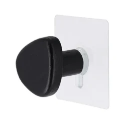 PATERE BOIS FORME GALET PETIT MODELE NOIR