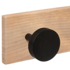 PATERE BOIS 6 TETES NOIR