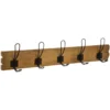 PATERE 5 CROCHET BOIS METAL LOFT
