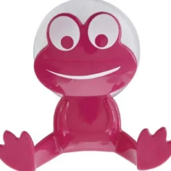 PATERE GRENOUILLE PP SUR VENTOUSE FUCHSIA