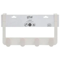 PATERE PORTE METAL 4 TETES LINY