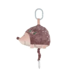 PELUCHE MUSICALE HERISSON 18X32CM FORET MAGIQUE