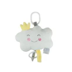 PELUCHE MUSICALE NUAGE 18X5X15CM
