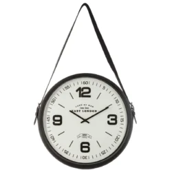 PENDULE METAL BELT SPIRIT D.38CM