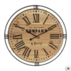 PENDULE SILENCE COLONIAL D.58CM