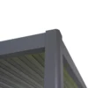PERGOLA EVORA ELECTRIQUE 4X3M GRAPHITE