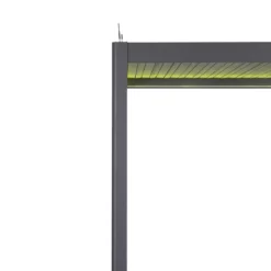 PERGOLA EVORA ELECTRIQUE 4X3M GRAPHITE