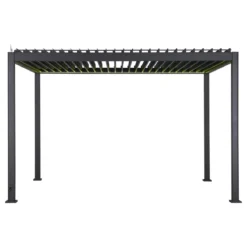 PERGOLA EVORA ELECTRIQUE 4X3M GRAPHITE