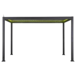 PERGOLA EVORA ELECTRIQUE 4X3M GRAPHITE