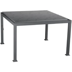 PERGOLA EVORA 3.6X3.6M GRAPHITE