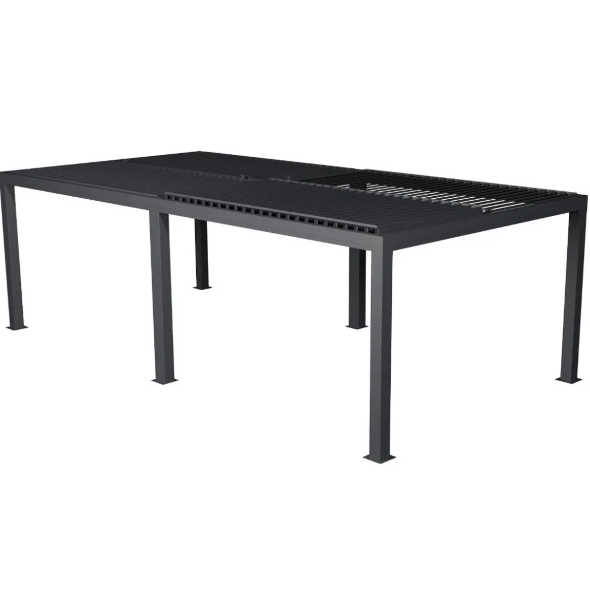 PERGOLA MAJAE 3.6X3.6M EXTENSIBLE FRONTAL