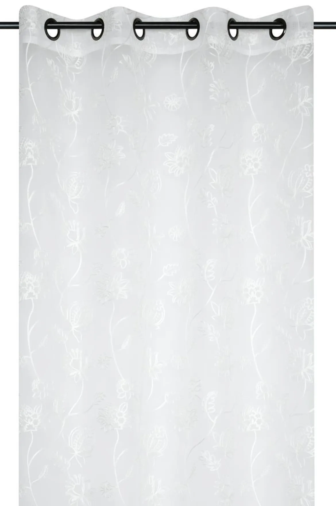 PERSIAN VOILAGE 140X260CM BLANC OPTIQUE