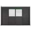 PERSIENNE COULISSANTE EVORA COTE 3.6M GRAPHITE