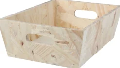 PETITE CAISSE TRAPEZE OSB D.18X13X8CM