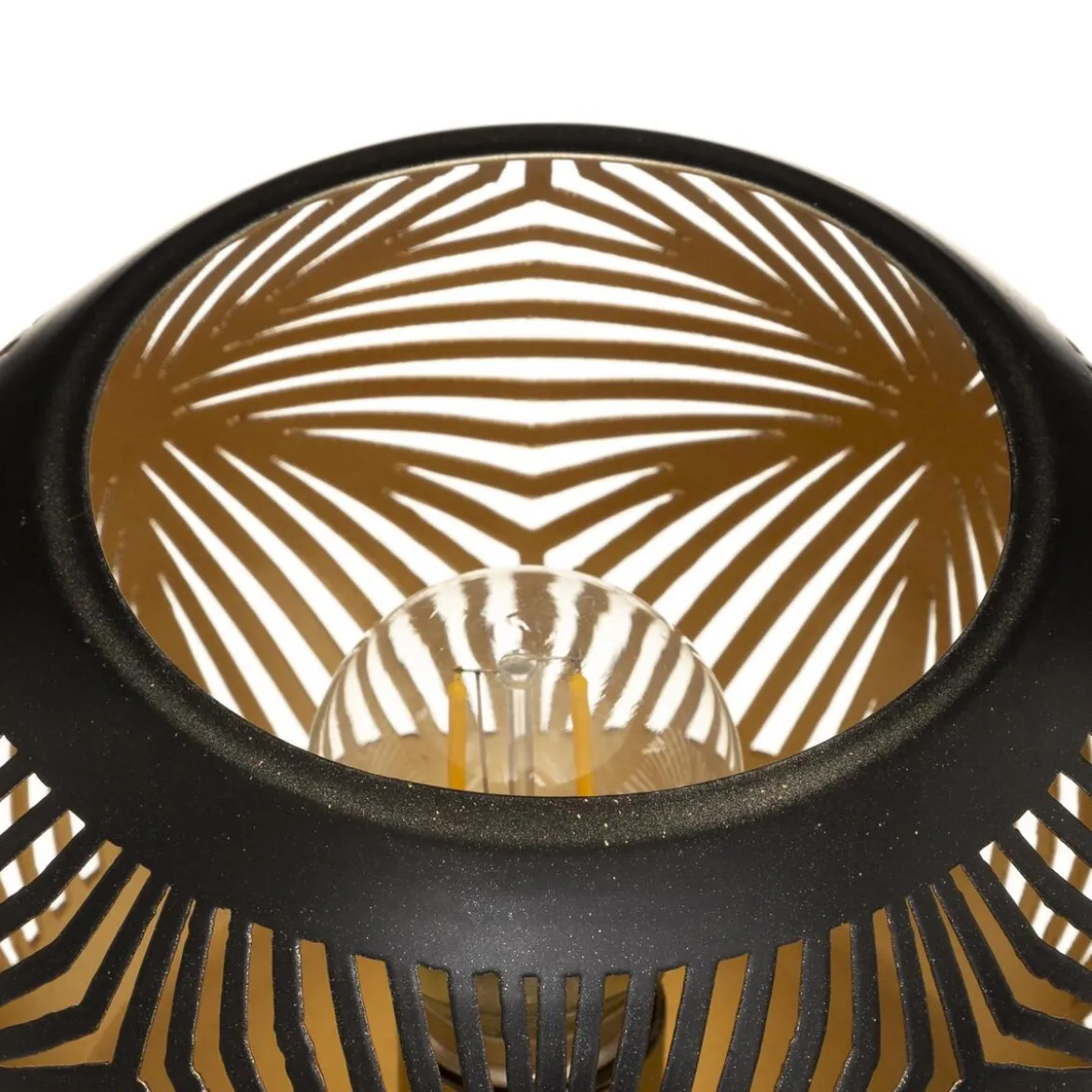 PHOTOPHORE BOULE LED BASE BOIS