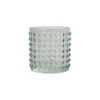 PHOTOPHORE BULLE VERRE TEINTE 7X7.7CM CELADON