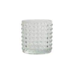 PHOTOPHORE BULLE VERRE TRANSPARENT 7X7.7CM