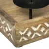 PHOTOPHORE MANGUIER NATUREL HACIENDA L.35CM