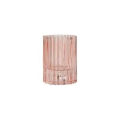 PHOTOPHORE REVERSIBLE VERRE TEINTE 5.5X7.5CM BLUSH