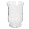 PHOTOPHORE VERRE CRAQUELE EVASE H.15CM