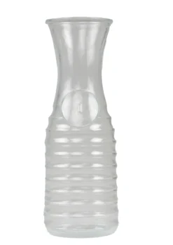 PICHET VERRE TRANSPARENT STRIE 1L