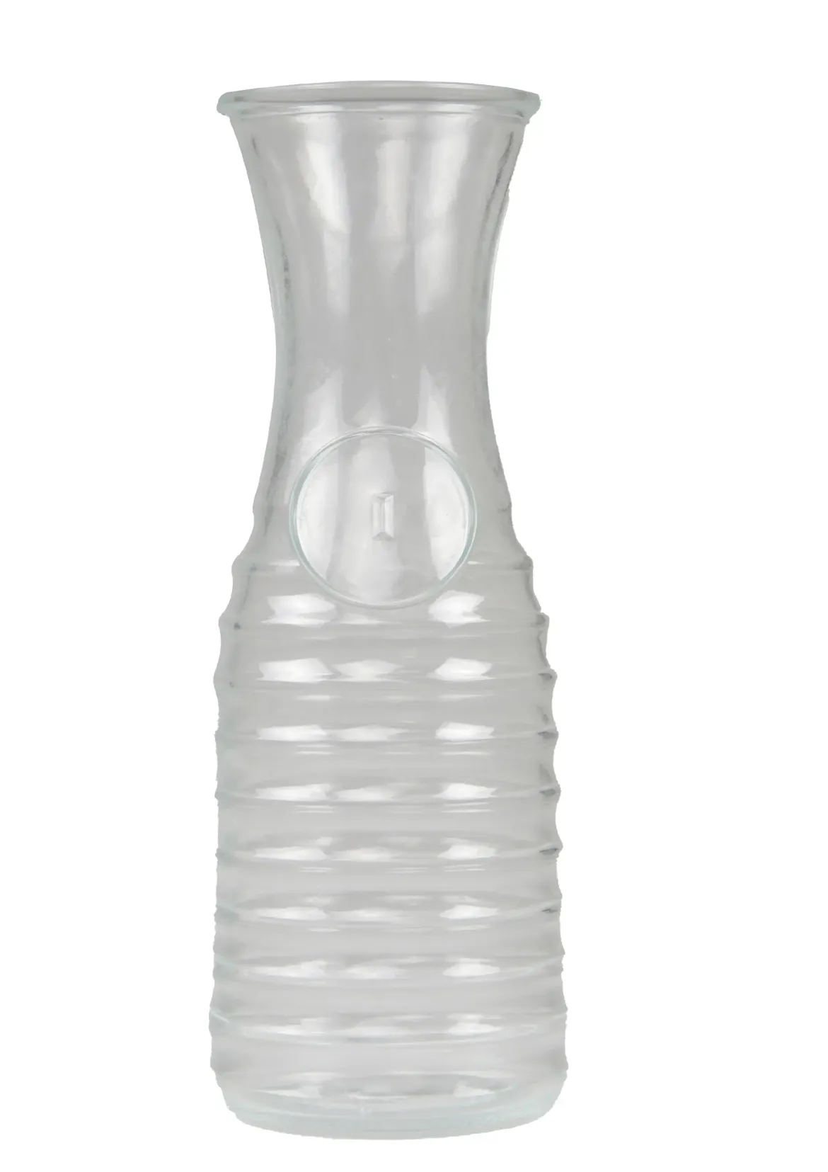 PICHET VERRE TRANSPARENT STRIE 1L